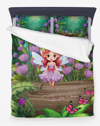 ✨ Fairy Forest Duvet Cover Set