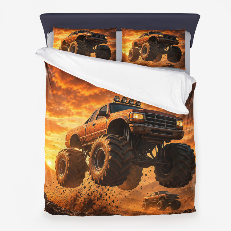 Monster Truck Bedding Set